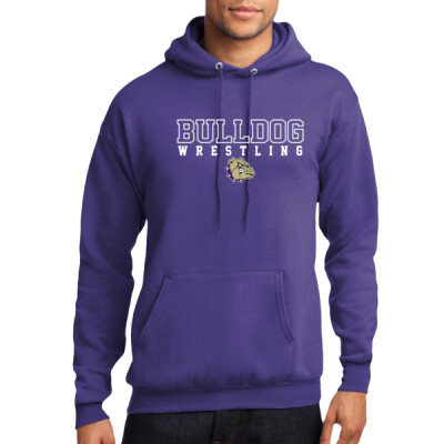 Bulldog Wrestling Hoodie 4 Thumbnail
