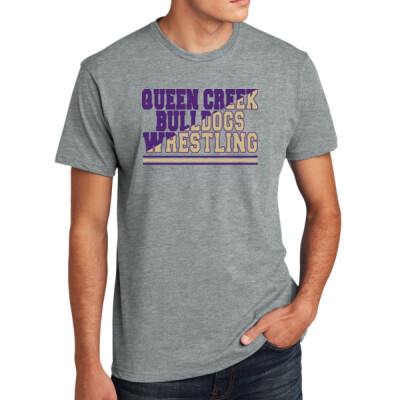 Queen Creek Bulldogs Wrestling T-shirt Thumbnail