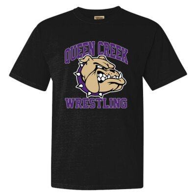 Unisex Queen Creek Wrestling Comfort Colors T-shirt Thumbnail