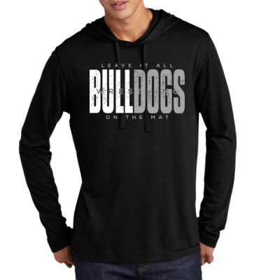 Unisex Leave it All on the Mat Tri-Blend Long Sleeve Hoodie Thumbnail