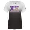 Women's V-Neck Ombre T-Shirt Thumbnail